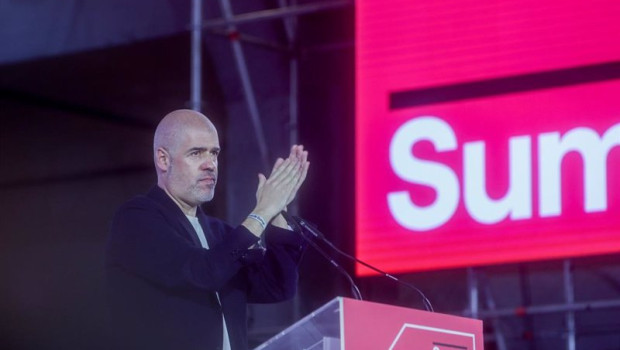 ep el secretario general de ccoo unai sordo interviene durante el acto de cierre de la asamblea