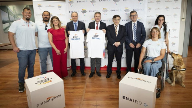 ep enaire firma un acuerdo con el comite paralimpico espanol para respaldar la formacion de los