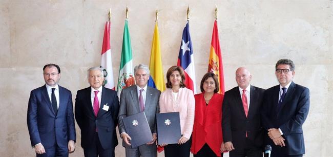España firma la declaración conjunta con la Alianza del Pacífico | GOBIERNO DE COLOMBIA ep espana firmadeclaracion conjuntala alianzapacifico