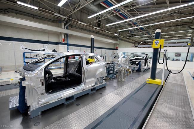 Línea de fabricación del Volkswagen Polo en la factoría de Landaben ep fabricacion polo fabrica volkswagen navarra