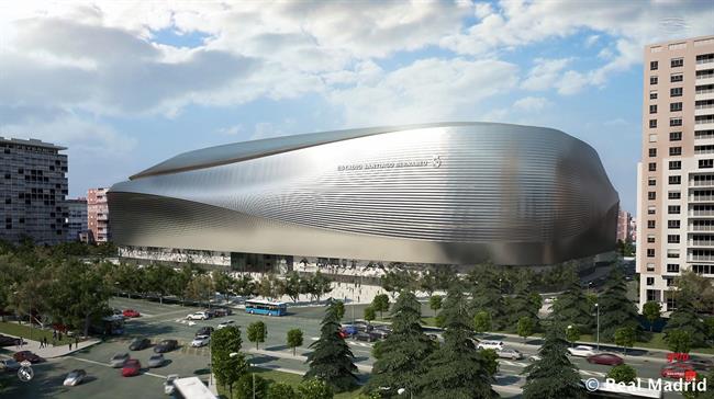 Imagen de la ampliación y remodelación Santiago Bernabéu. | REAL MADRID ep imagen ampliacionremodelacion santiago bernabeu