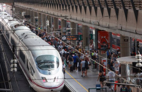 ep imagen de archivo de la estacion de santa justa en sevilla desde donde parten los ave con destino