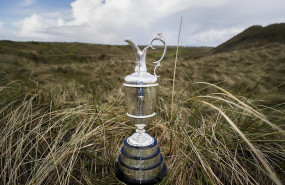 ep imagen de la jarra de clarete trofeo que se da al ganador del abierto britanico de golf