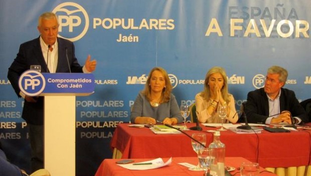 ep javier arenas duranteintervencionpresentarponencia economica