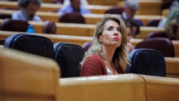 ep la ministra de transportes movilidad y agenda urbana raquel sanchez durante una sesion plenaria