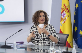 ep la ministra portavoz y ministra de hacienda maria jesus montero este martes en la rueda de prensa