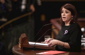 ep la portavoz del psoe en el congreso adriana lastra interviene en la segunda sesion de votacion
