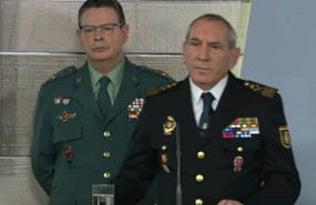 ep laurentino cena y jose angel gonzalez maximos jefes operativos de la guardia civil y la policia