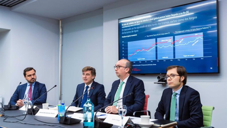 ep los responsables de santander asset management am presentan el informe de perspectivas de mercado ep los responsables de santander asset management am presentan el informe de perspectivas de mercado