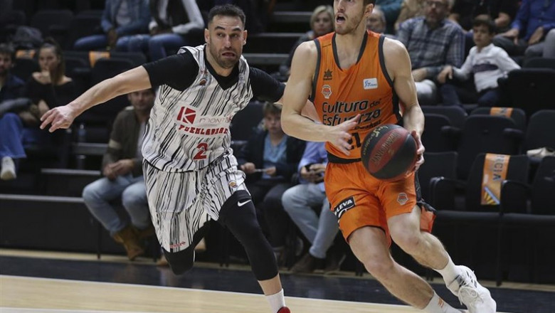 Matt Thomas con el Valencia Basket | ACB PHOTO / M.A. POLO - Archivo ep matt thomasvalencia basket