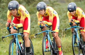 ep mavi garcia lourdes oyarbide y sheyla gutierrez en el campeonato del mundo de ciclismo en ep mavi garcia lourdes oyarbide y sheyla gutierrez en el campeonato del mundo de ciclismo en