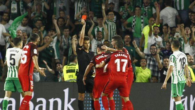 Roque Mesa, expulsado en el Betis-Sevilla | LALIGA ep roque mesa expulsadobetis-sevilla