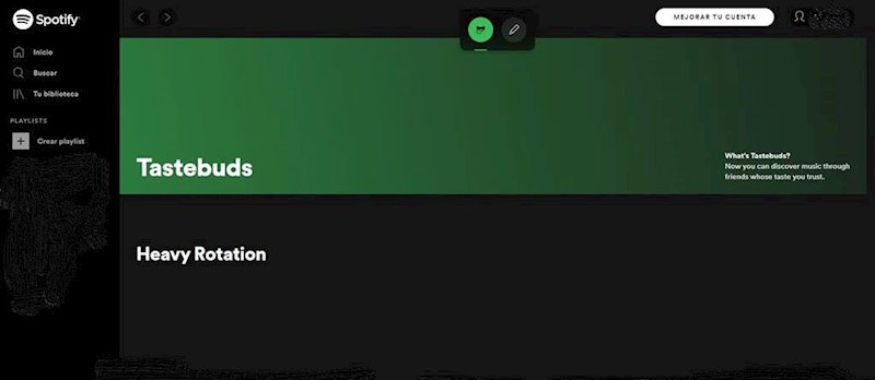 ep tastebuds la nueva funcion de spotify que permite ver lo que escuchan tus amigos