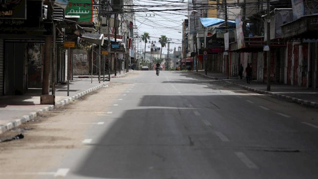 ep una calle vacia en gaza
