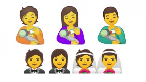 ep variantes de genero incluidas en emoji 130