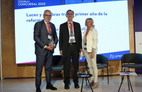 de izq a dcha juan pujol ignacio sancho gargallo y mara enciso de izq a dcha juan pujol ignacio sancho gargallo y mara enciso