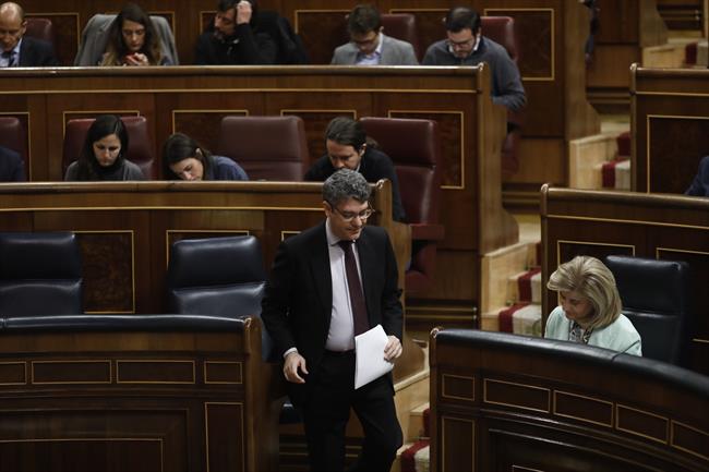 Álvaro Nadal y Fátima Báñez en la sesión de control al Gobierno en el Congreso | EUROPA PRESS ep alvaro nadalfatima banezla sesioncontrolgobiernocongreso