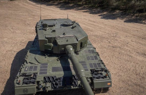 ep archivo   indra prueba con exito su radar nemus de defensa activa en carros de combate leopard