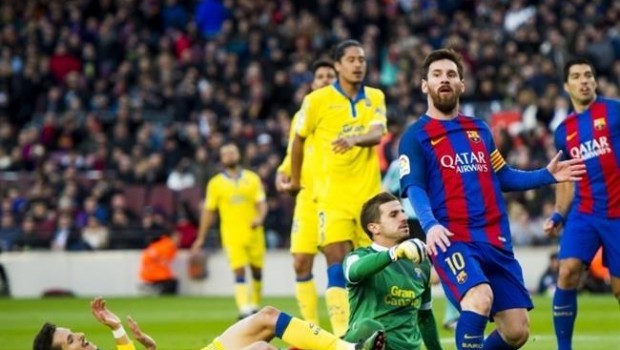 ep barcelonapalmas leo messi luis suarez javi varas