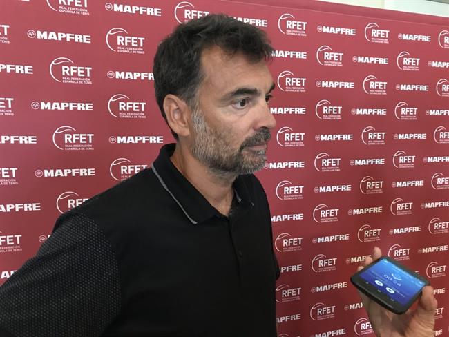 El capitán español de Copa Davis, Sergi Bruguera | RFET ep capitan espanolcopa davis sergi bruguera
