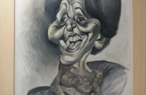ep caricaturajosefina carabias primera mujer cronista parlamentaria