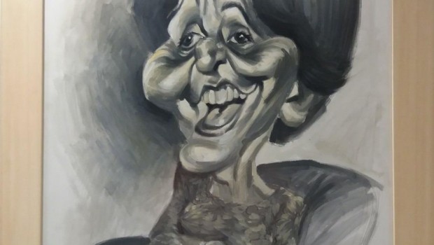 ep caricaturajosefina carabias primera mujer cronista parlamentaria