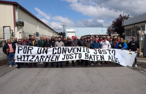 ep comienza la primera jornada de huelga en arcelormittal tubular products ante el bloqueo de la