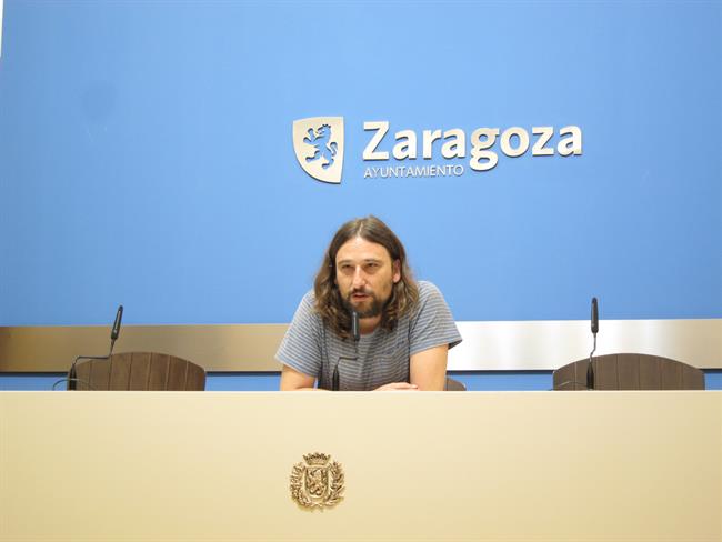 El concejal de Vivienda del Ayuntamiento de Zaragoza, Pablo Híjar | EUROPA PRESS ep concejalviviendaayuntamientozaragoza pablo hijar
