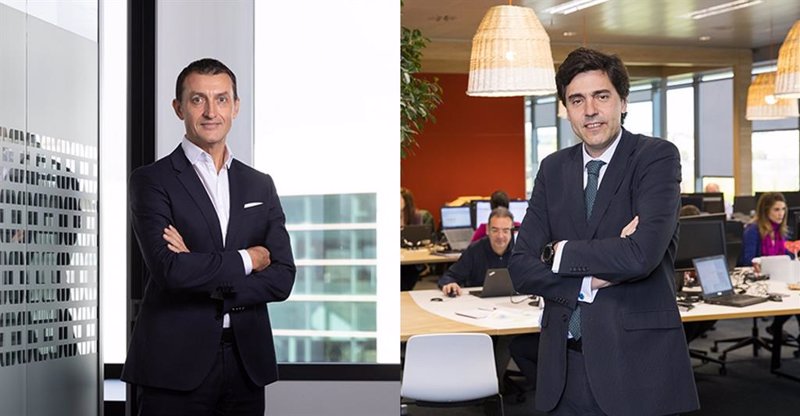 ep el director de fortinet para espana y portugal acacio martin y el director general del negocio ep el director de fortinet para espana y portugal acacio martin y el director general del negocio