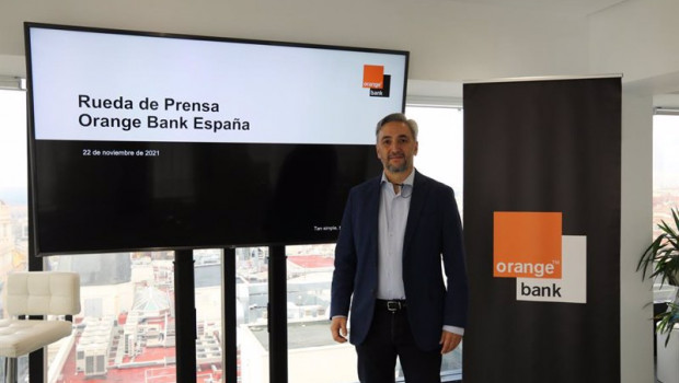 ep el director general de orange bank narciso perales en la presentacion del segundo aniversario de