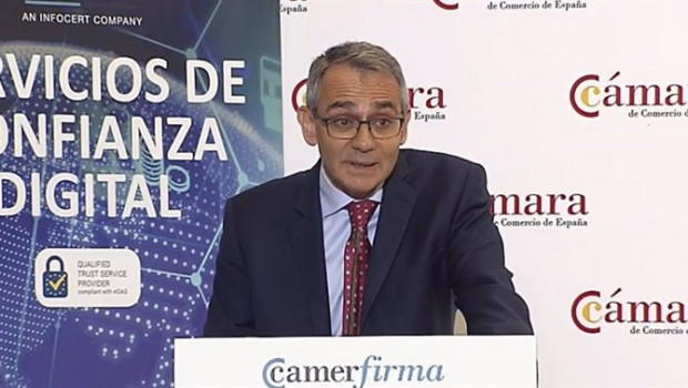 ep el director general de redes alberto martinez lacambra en un evento organizado por la camara de