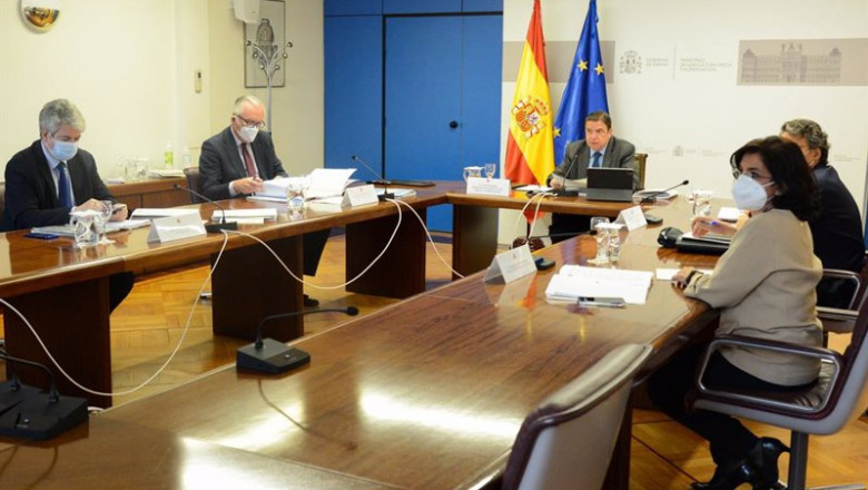 ep el ministro de agricultura pesca y alimentacion luis planas se reune de forma virtual con los