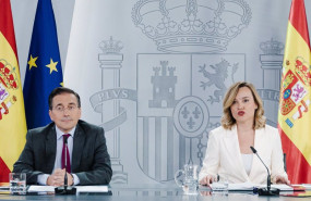 ep el ministro de asuntos exteriores union europea y cooperacion jose manuel albares y la portavoz