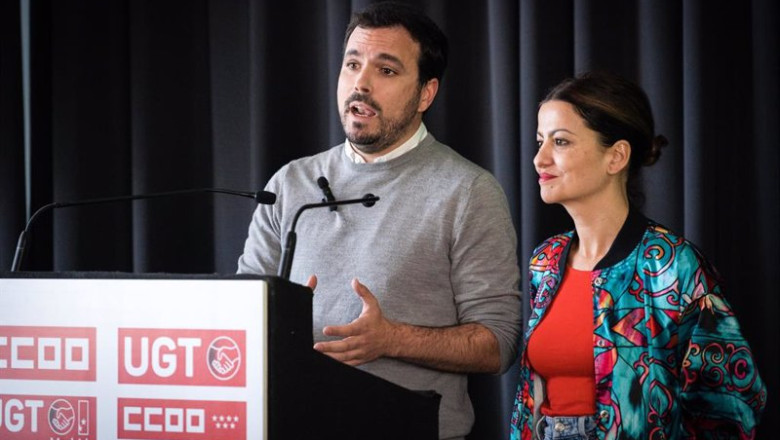 ep el ministro de consumo alberto garzon comparece ante los medios de comunicacion antes de la ep el ministro de consumo alberto garzon comparece ante los medios de comunicacion antes de la