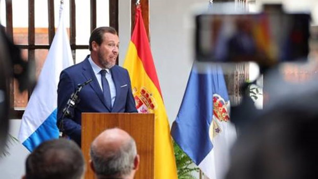 ep el ministro oscar puente este lunes en la palma