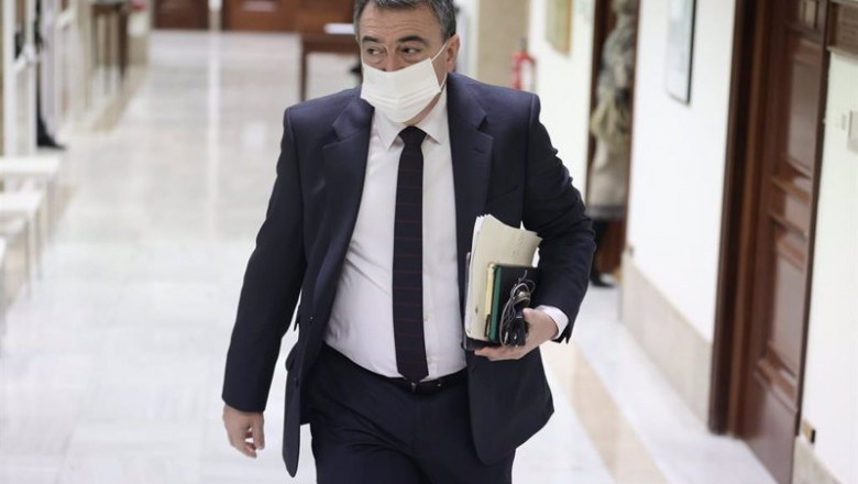 El portavoz parlamentario del PNV, Aitor Esteban, se dirige a una Junta de Portavoces en el Congreso | Eduardo Parra - Europa Press ep el portavoz parlamentario del pnv aitor esteban se dirige a una junta de portavoces en el