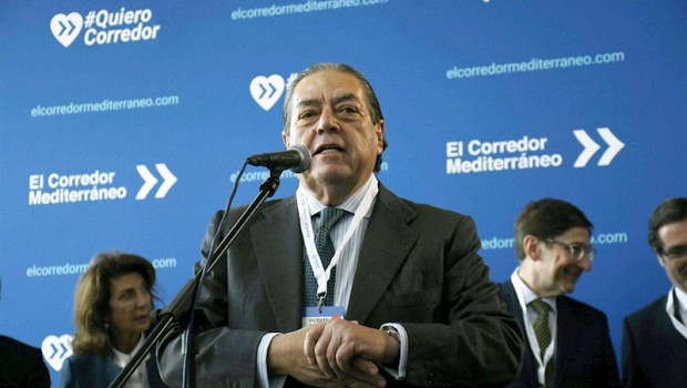 ep el presidente de la asociacion valenciana de empresarios ave vicente boluda interviene en el acto