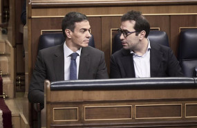 ep el presidente del gobierno pedro sanchez y el vicepresidente primero y ministro de economia