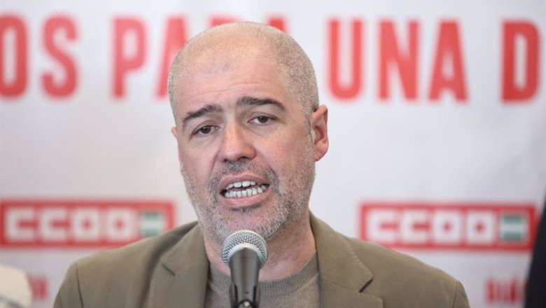 ep el secretario general de ccoo unai sordo en un acto en sevilla ep el secretario general de ccoo unai sordo en un acto en sevilla