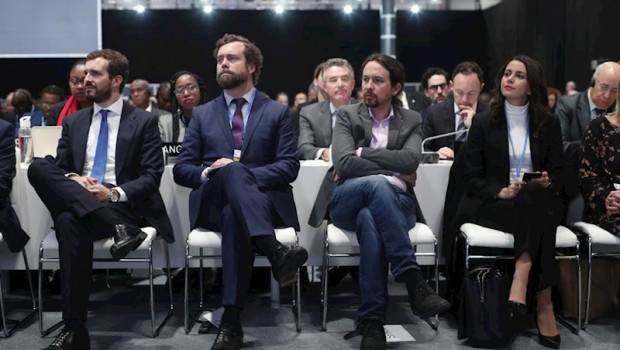 ep el secretario general de unidas podemos pablo iglesias durante la ceremonia inaugural de la