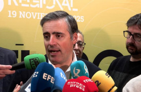 ep el secretario general de upa cristobal cano antiende a los medios en el viii congreso regional de