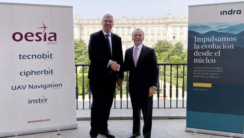 ep firma del acuerdo entre grupo oesia e indra ep firma del acuerdo entre grupo oesia e indra