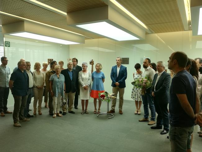 Homenaje a Jauregi en las Juntas de Gipuzkoa. | EUROPA PRESS ep homenajejauregilas juntasgipuzkoa