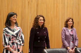 ep i-d la secretaria de estado de presupuestos maria jose gualda la ministra de hacienda maria jesus