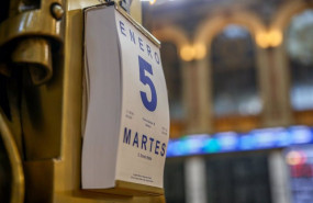 ep la bolsa de madrid en madrid espana a 5 de enero de 2021