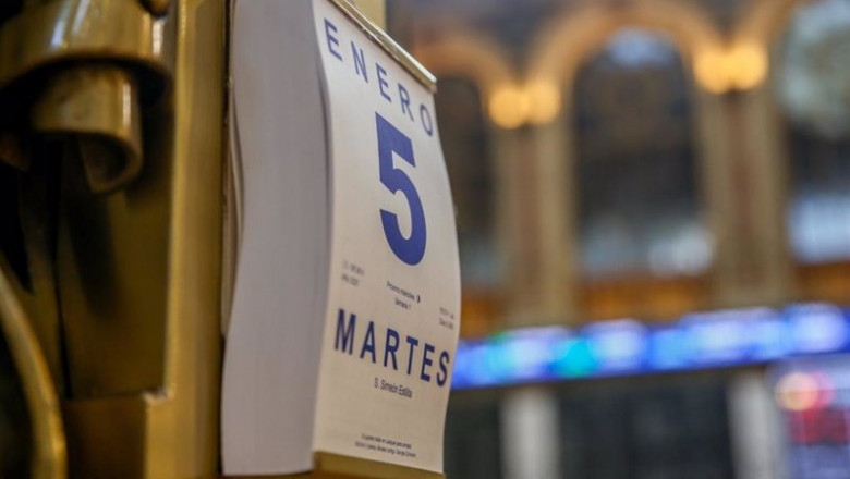 ep la bolsa de madrid en madrid espana a 5 de enero de 2021