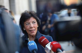 ep la ministra de educacion en funciones y portavoz del gobierno isabel celaa atiende a los medios