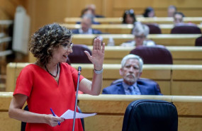 ep la ministra de hacienda y funcion publica maria jesus montero interviene durante una sesion de ep la ministra de hacienda y funcion publica maria jesus montero interviene durante una sesion de