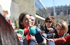 ep la ministra de industria comercio y turismo reyes maroto ofrece declaraciones a los medios en el
