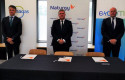 ep los directivos de naturgy enagas y exolum en la firma del acuerdo